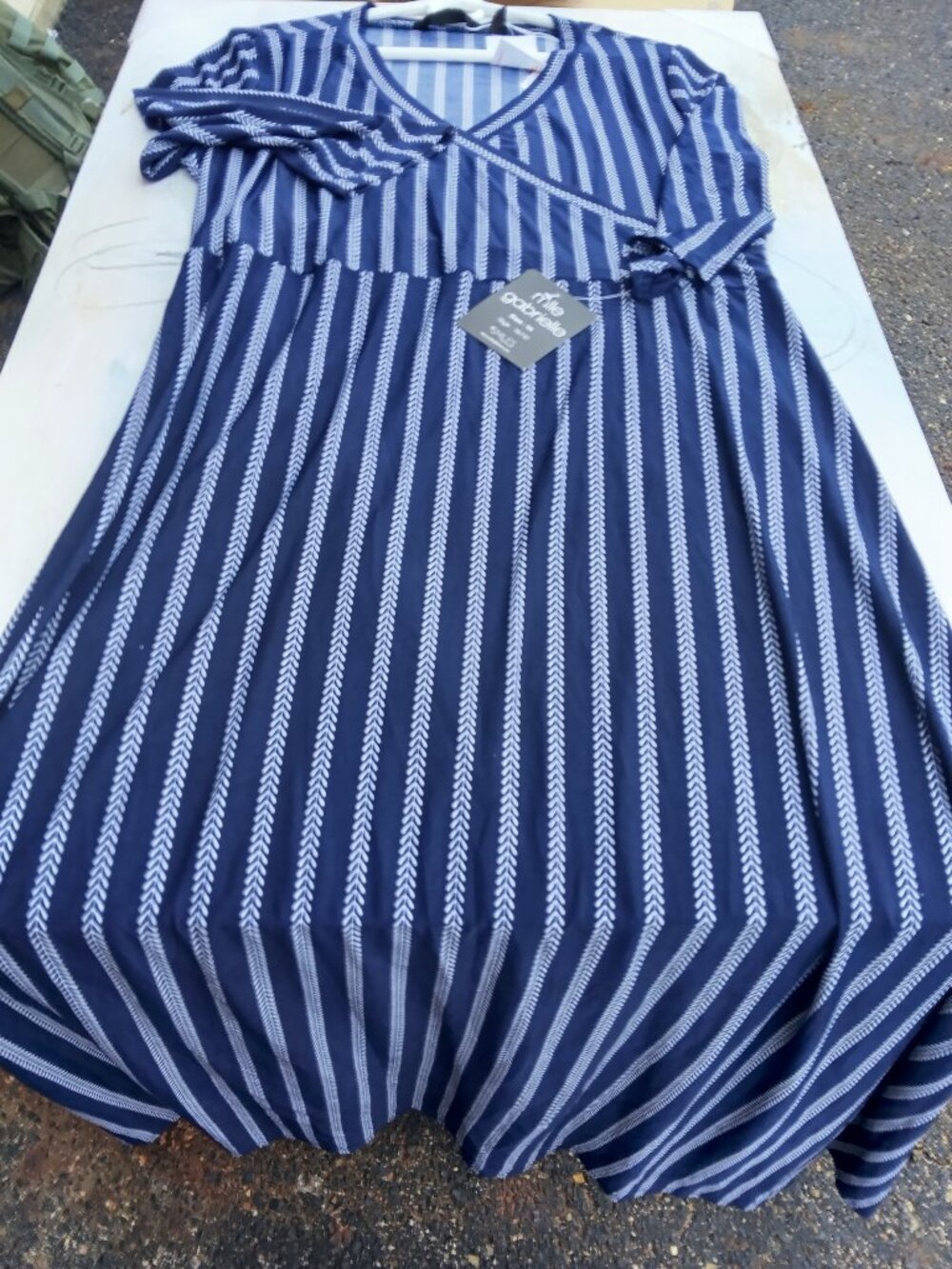 Maxi dress, by Mlle Gabrielle.